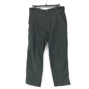 REI Co-op Trail Pants Men's Size 36W x 30L Gray Nylon Pockets Hiking Outdoor